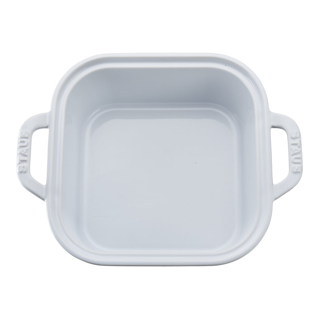 STAUB Ceramique Mixed Baking Dish Set White 4 Piece