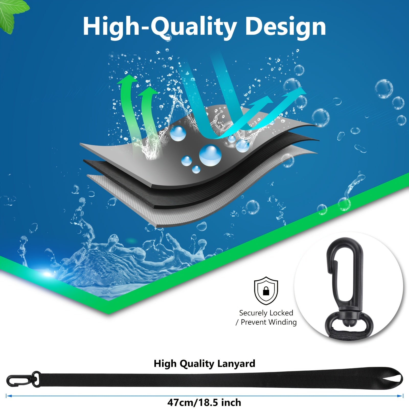 [PVC Dry Bags] 2 Pack 7 Inch Phone | For iPhone16Pro 15 14 13 12 11 Pro Max XS Plus for galaxy Phone, PVC Dry Bags for Diving, Swimming, Snorkeling and Beach Adventures